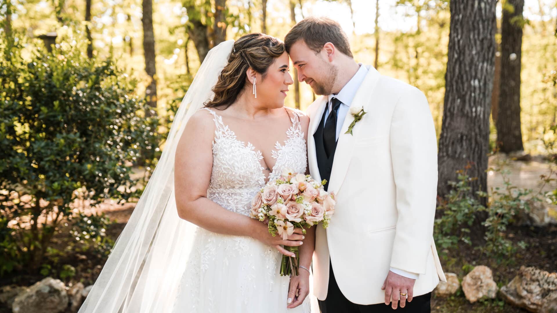 Wedding in the woods, All inclusive stress free wedding services.